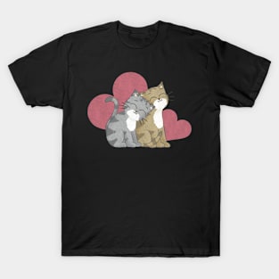 Cats in love T-Shirt